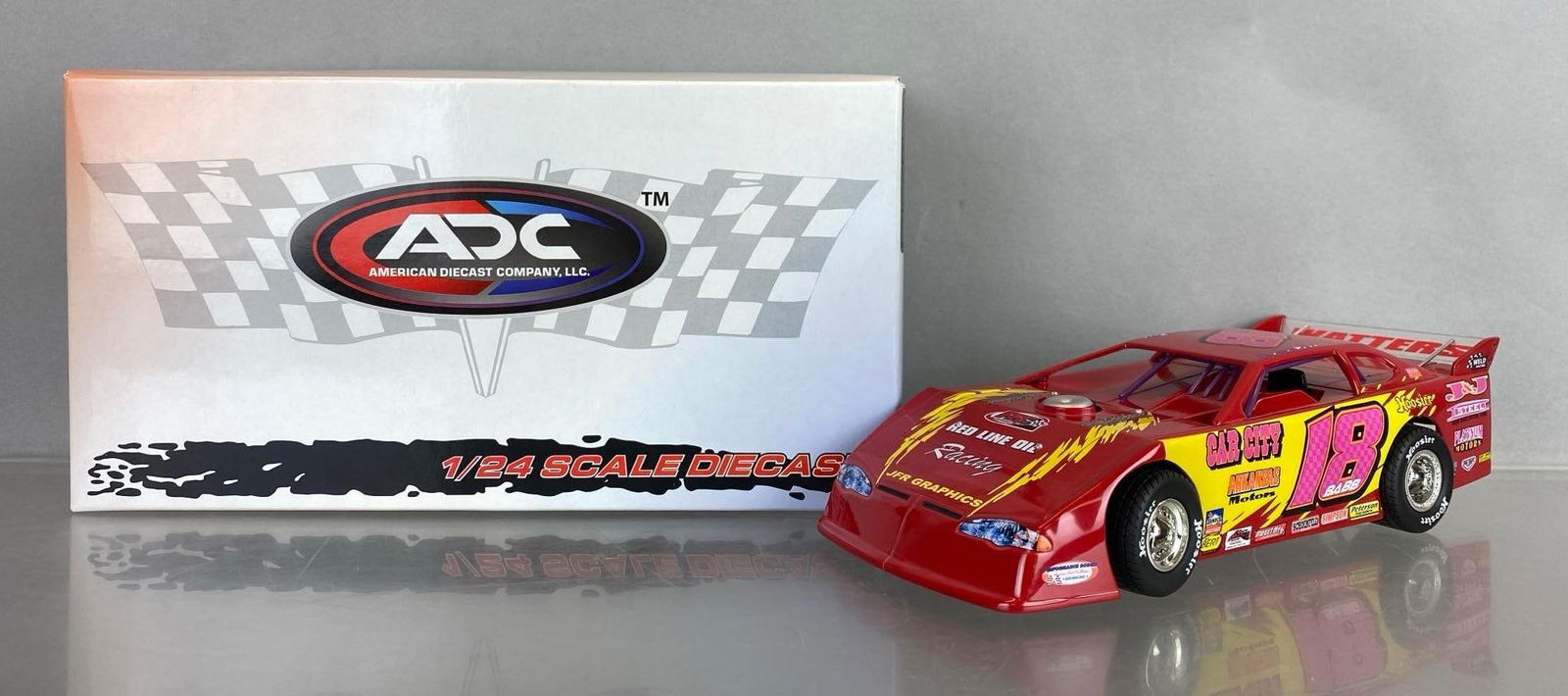 ADC Limited Edition Shannon Babb No. 18 Dirt Late Model Car (1 of 6)