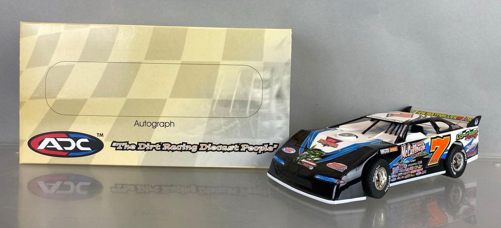 ADC Limited Edition Matt Miller No. 7 Dirt Late Model Car (1 of 6)