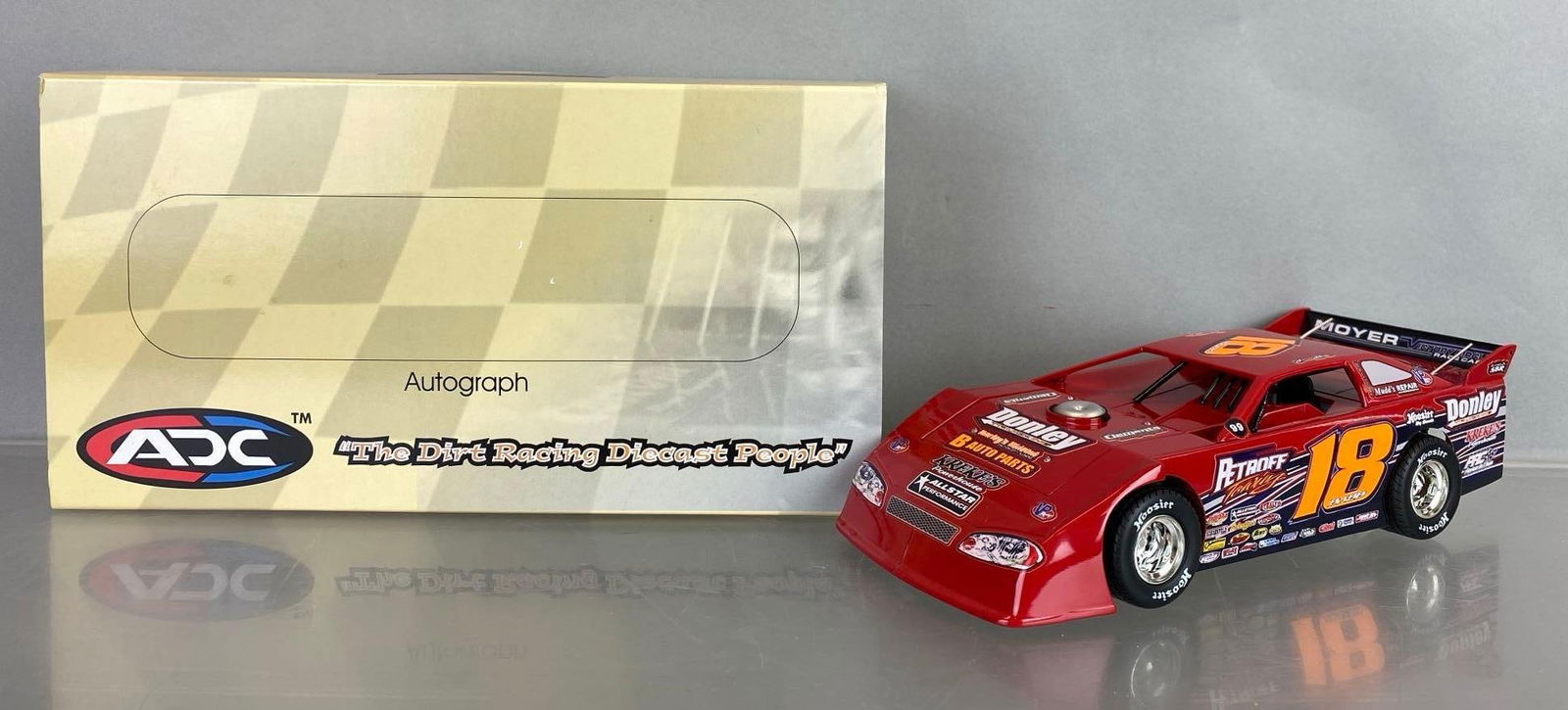 ADC Limited Edition Shannon Babb No. 18 Dirt Late Model Car (1 of 6)