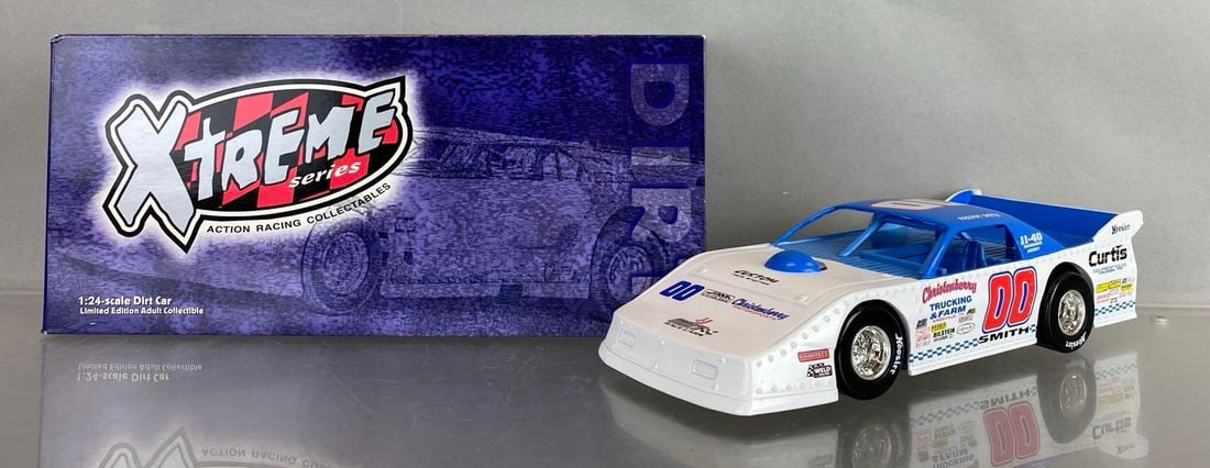 Action Limited Edition Freddy Smith No. 00 Late Dirt Car: 1 / 24 scale, die-cast, 1 of 3504, original box