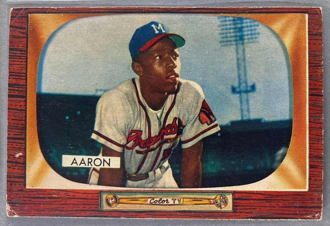 1955 Bowman Hank Aaron #179 (1 of 2)