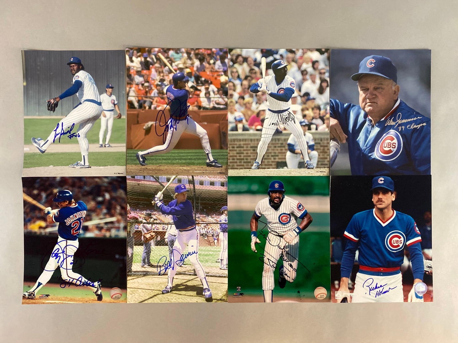 8 - 1984 Chicago Cubs Signed Photos (1 of 1)