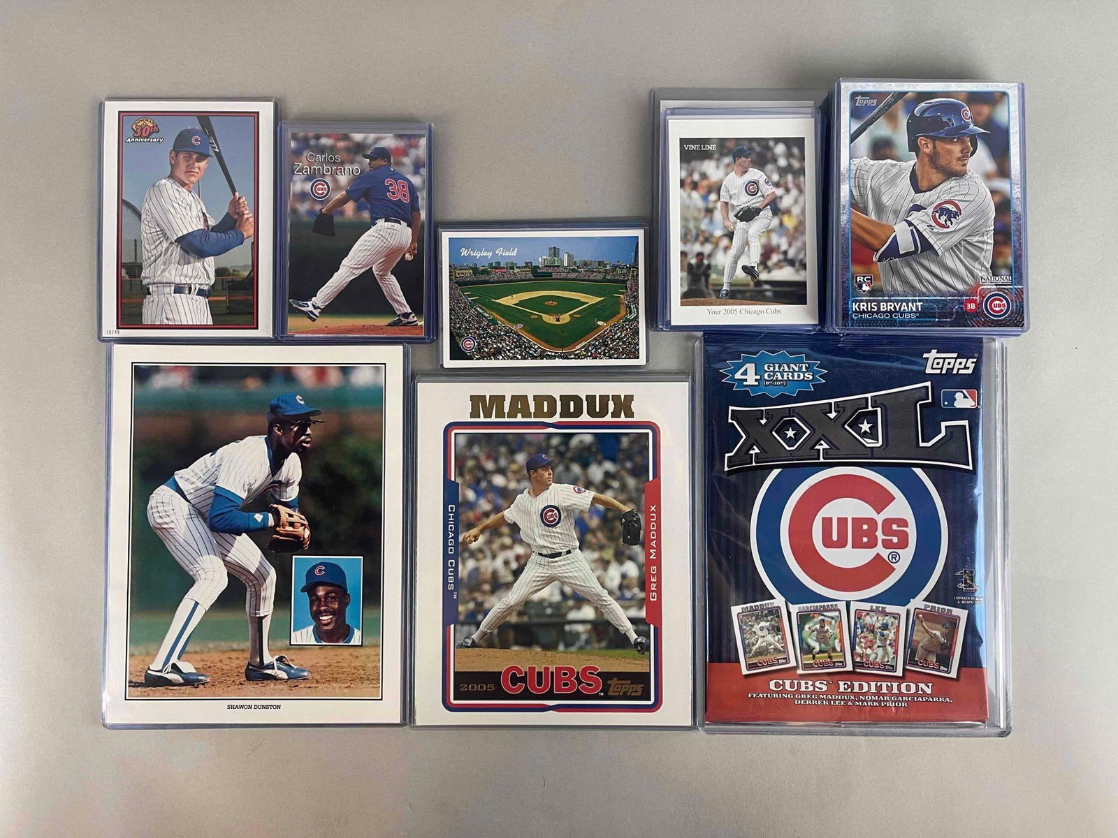 Assorted Chicago Cubs, Wrigley Field, The National Convention Jumbo Cards (1 of 8)