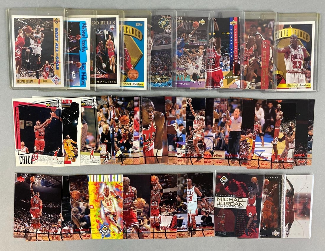 40 - Michael Jordan Cards (1 of 2)