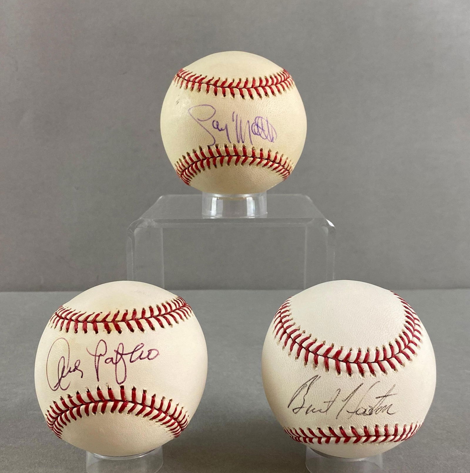 3 - Chicago Cubs Stars Signed Baseballs (1 of 4)