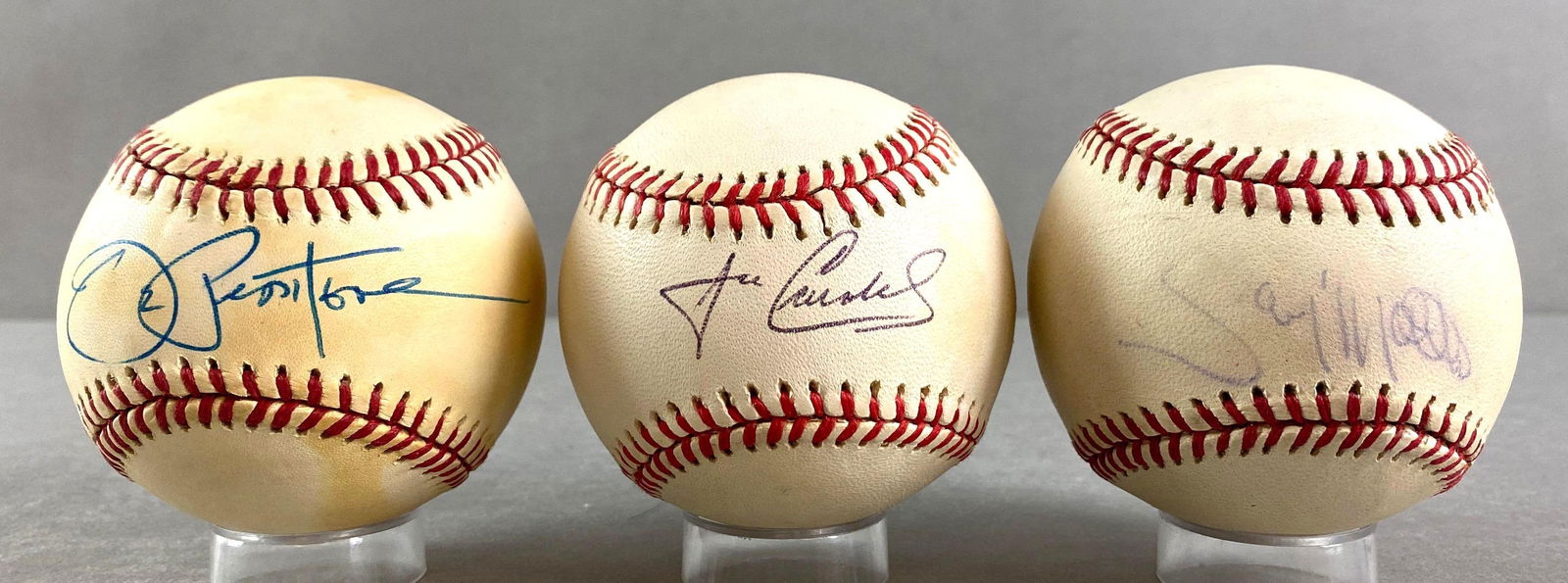 3 - Chicago Cubs Stars Signed Baseballs (1 of 2)