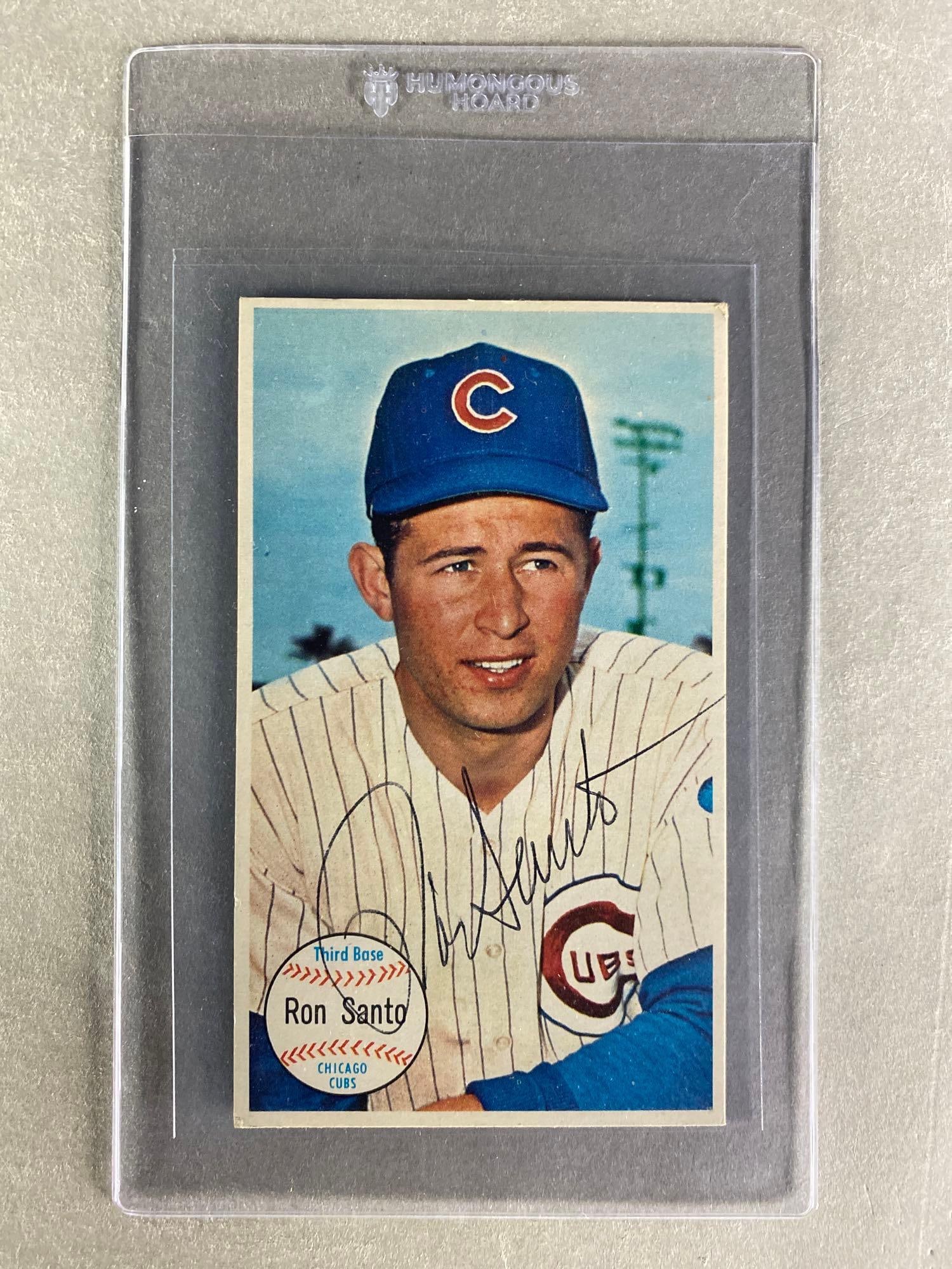 1964 Topps Giant Ron Santo #58 Signed (1 of 2)