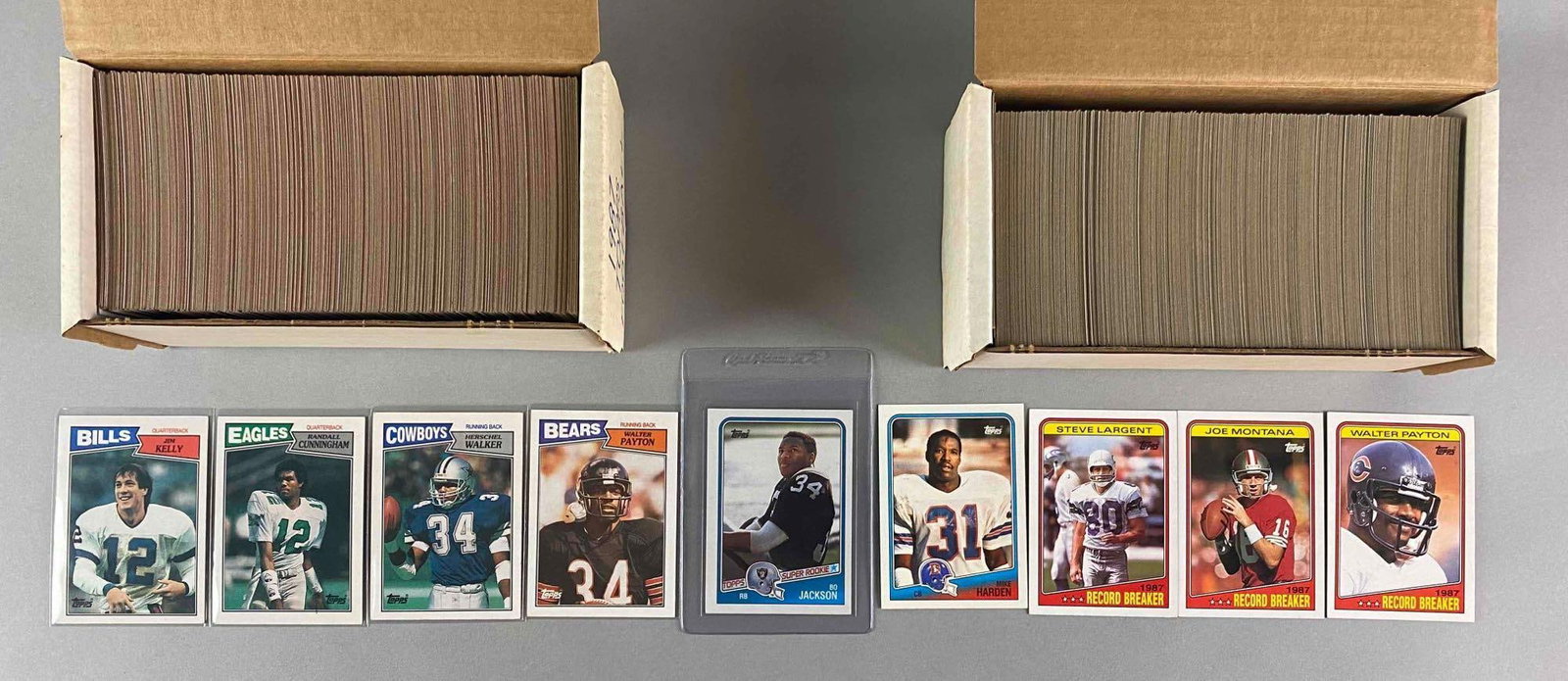 1987 and 88 Topps Football Sets (1 of 3)