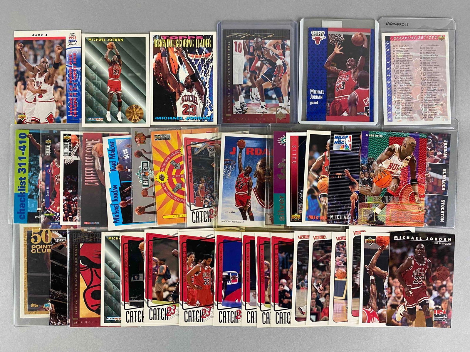 50 - Michael Jordan Cards (1 of 2)