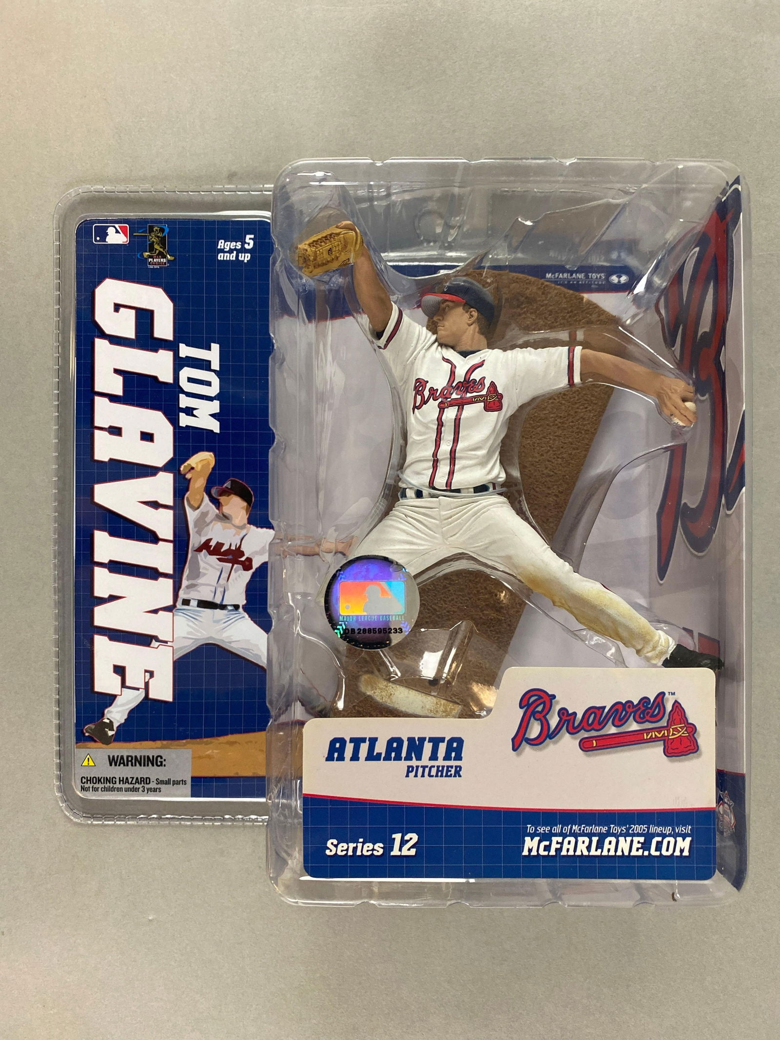 Rare 2005 McFarlane Series 12 - Tom Glavine Atlanta Braves Variant (1 of 2)