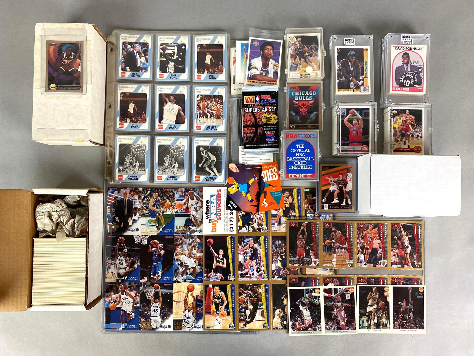 4 - Basketball Sets + Rookies and Uncut Sheets (1 of 2)