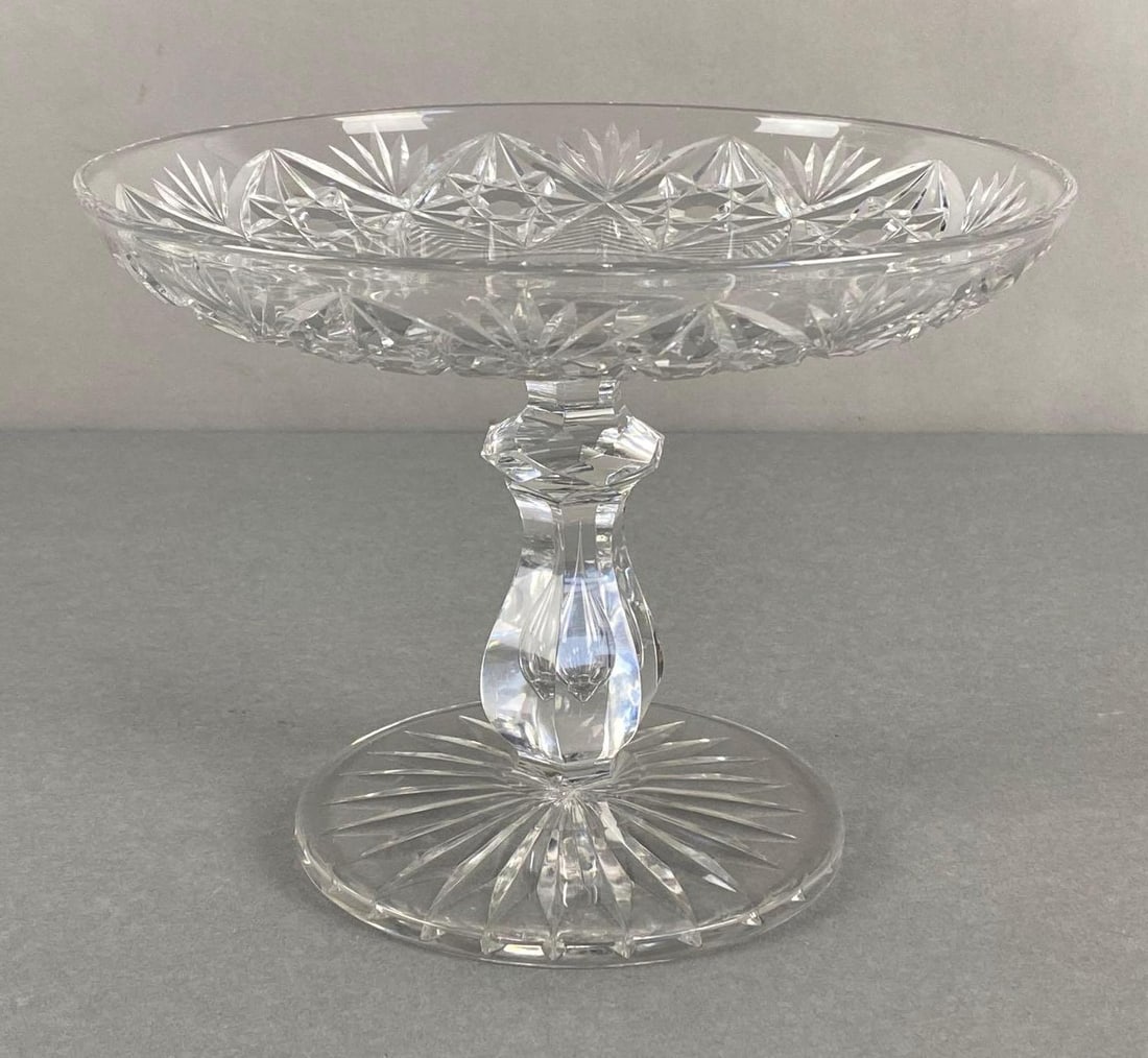 Baccarat Clear Cut Crystal Compote (1 of 6)
