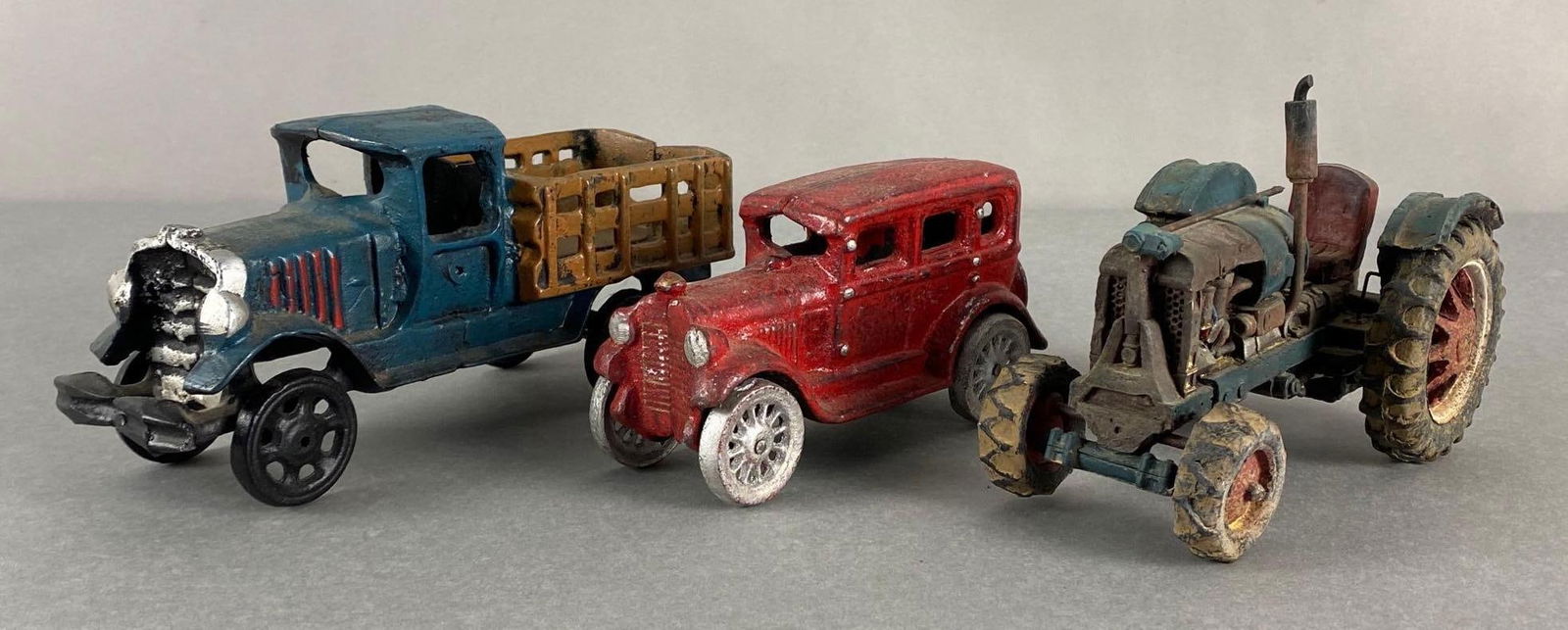 Group of 3 Cast Iron Vehicles (1 of 6)