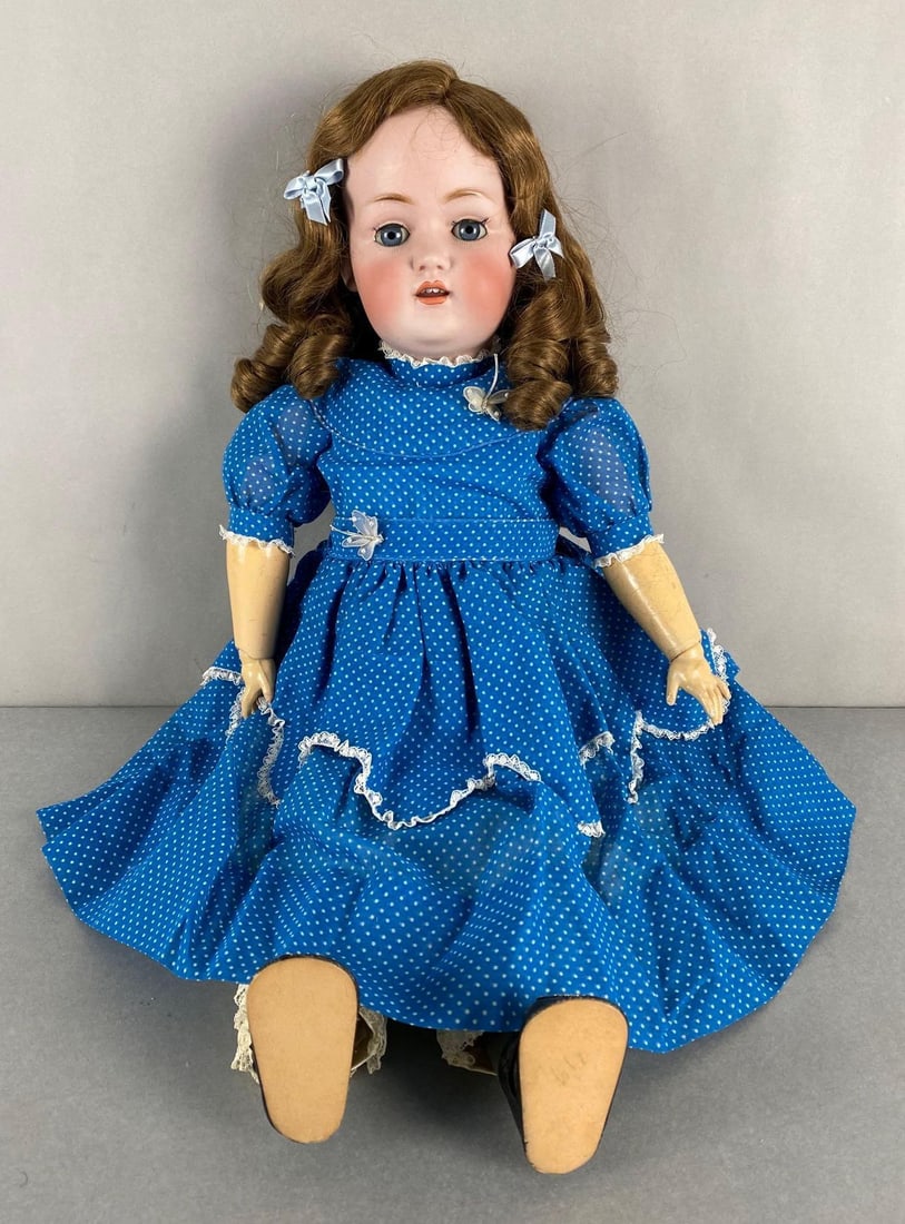 J.D.K. German Porcelain Bisque Doll (1 of 6)
