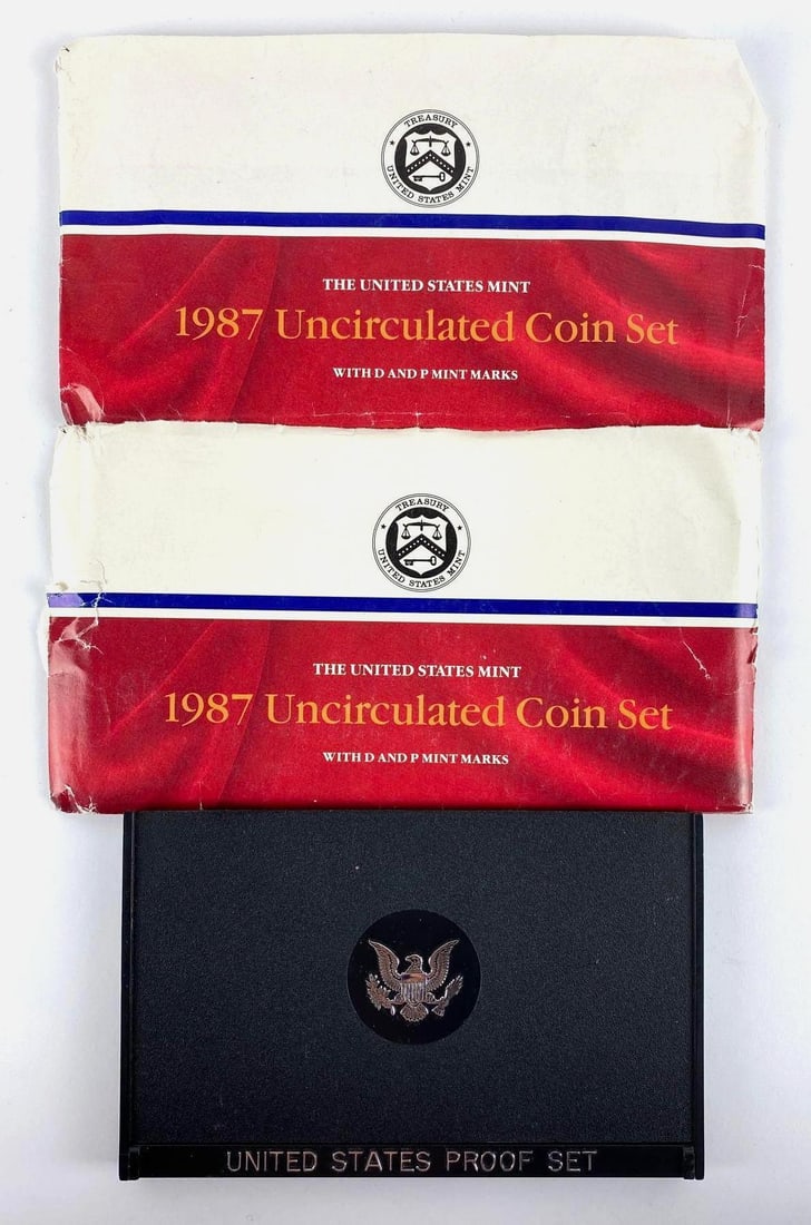 Group of (3) US Mint Proof and Uncirculated Sets (1 of 3)