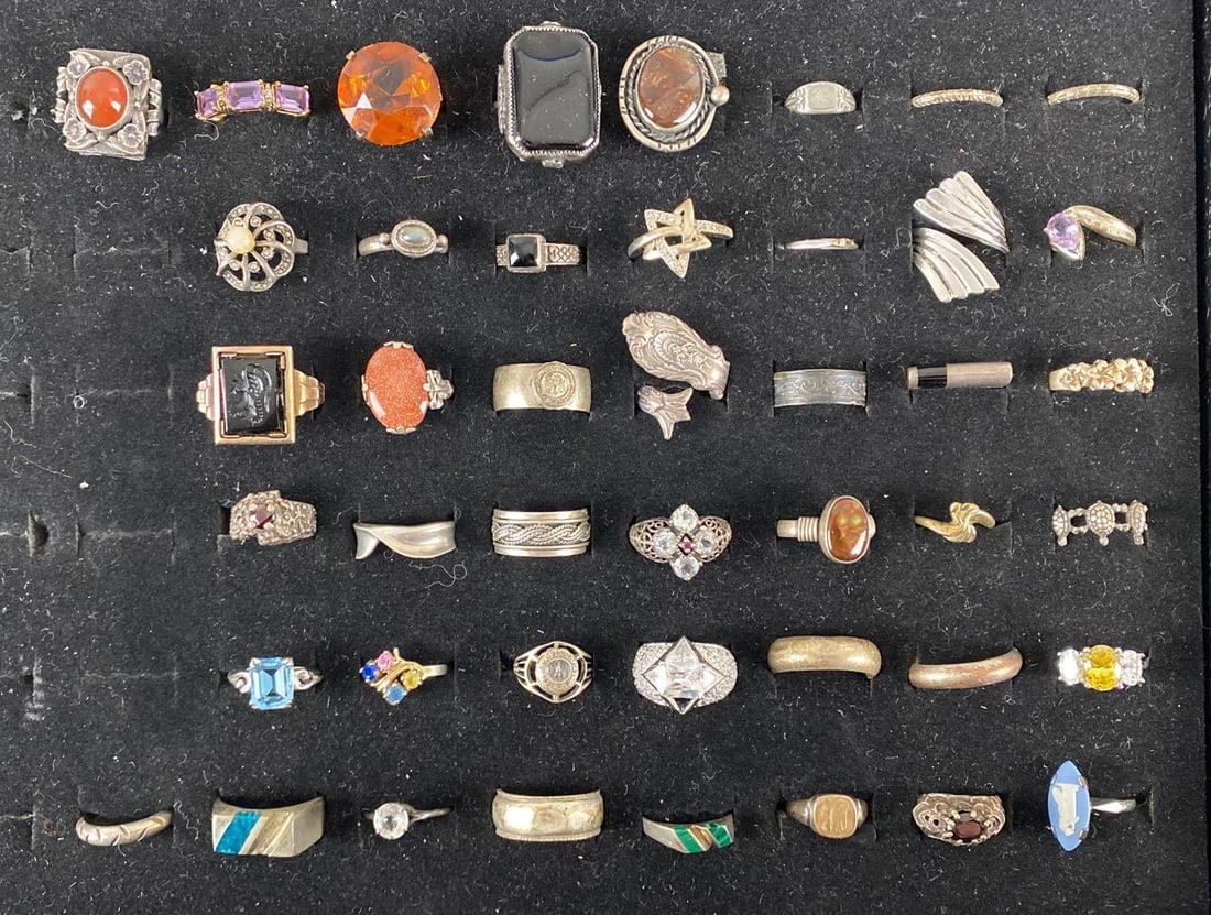 Group of 40+ Assorted Rings (1 of 3)