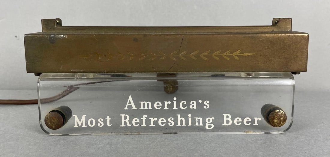 Vintage Coors Light Beer Advertising Light-Up Cash Register Topper Base (1 of 4)