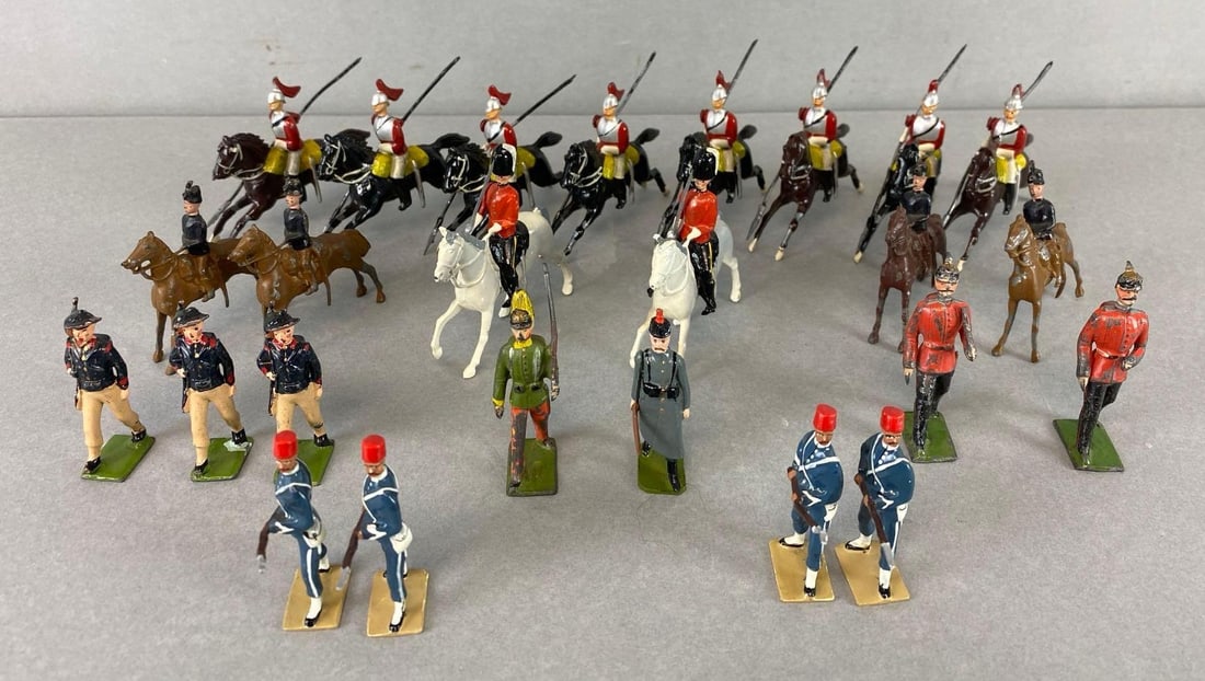 Group of 20+ W. Britain Toy Soldiers (1 of 3)
