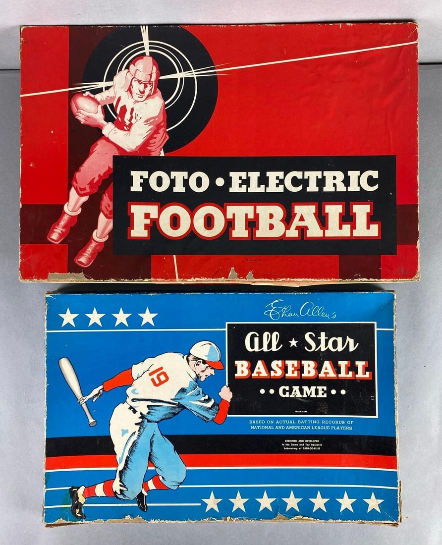 Group of 2 Vintage Sport Games (1 of 3)