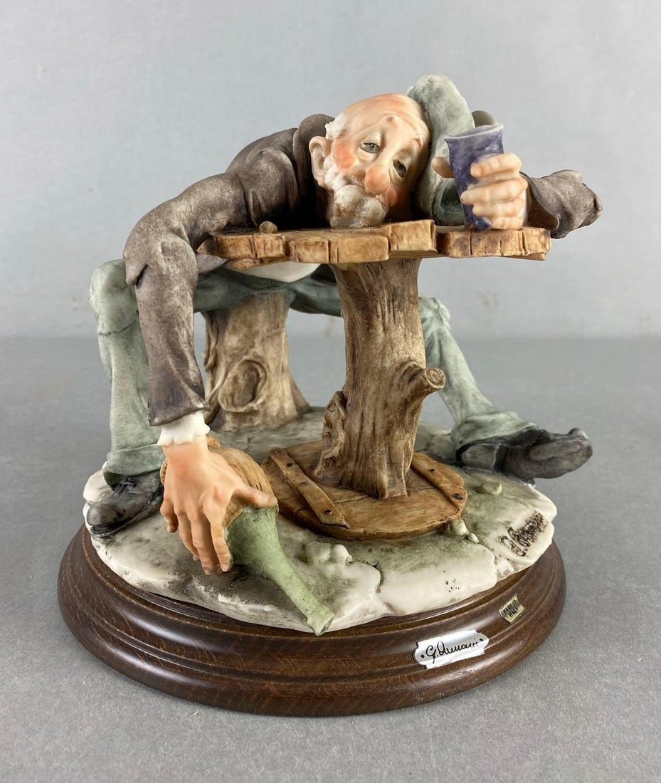 Nights End By Giuseppe Armani: Made in Italy, measures 7 x 7 1/4 x 7 1/2 inches