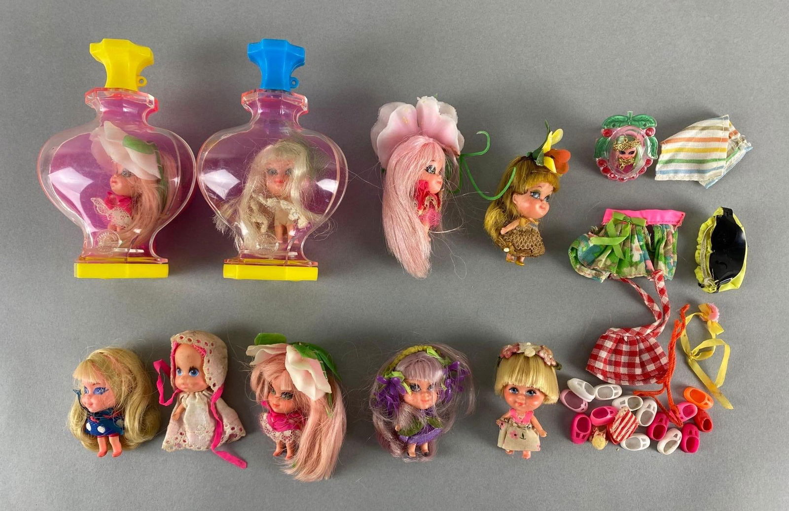 Group of 10+ Mattel Liddle Kiddle Fashion Dolls and Accessories (1 of 3)