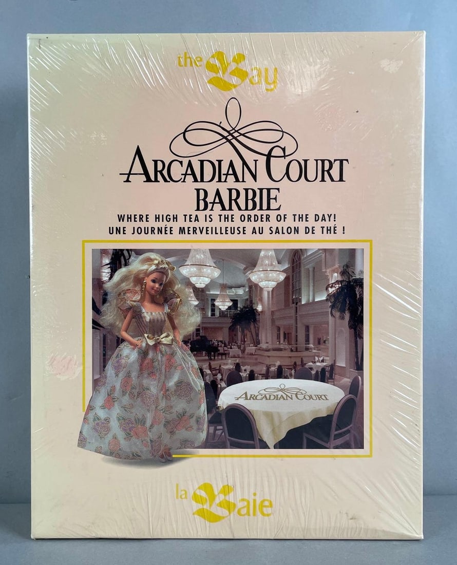 1994 Mattel Arcadian Court Barbie Fashion Doll: Sealed original packaging, 11 1/2 inch doll