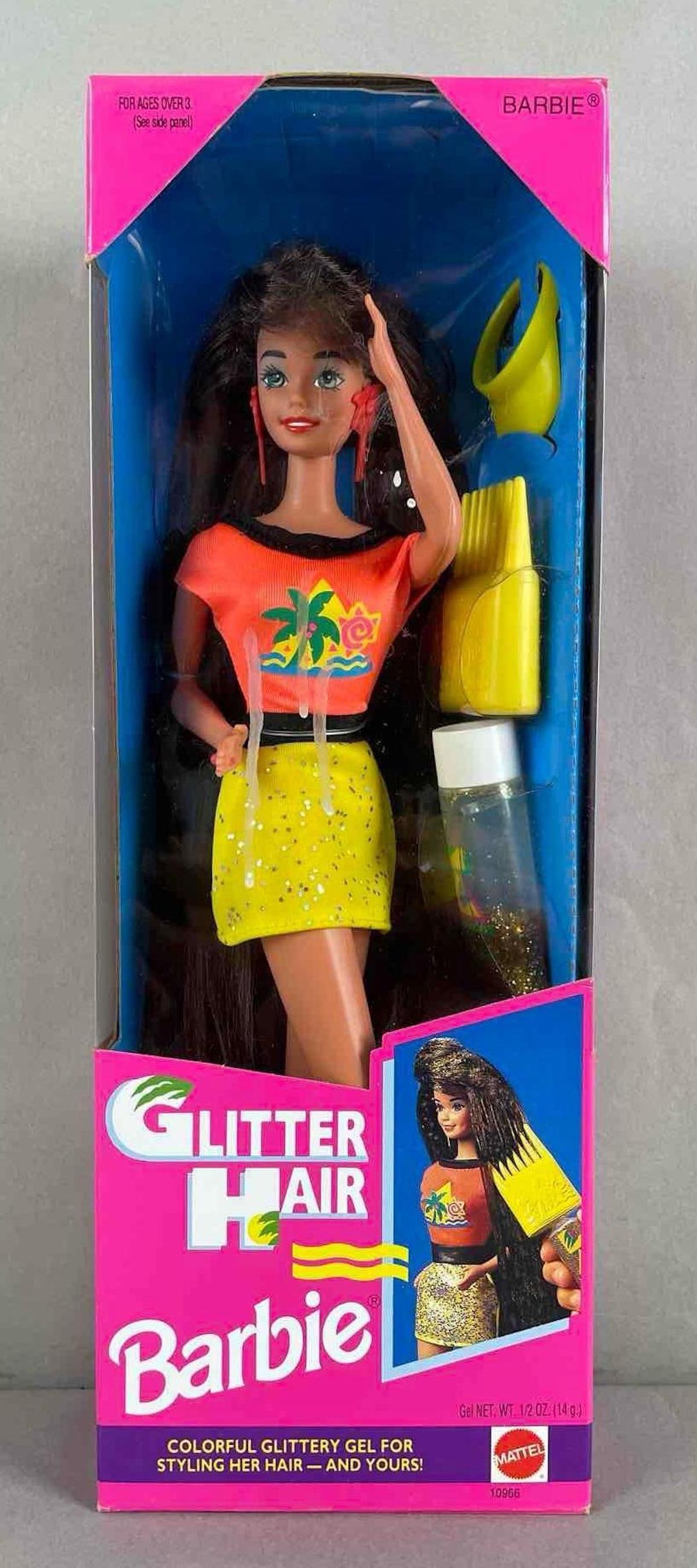 Mattel Glitter Hair Barbie Fashion Doll (1 of 3)