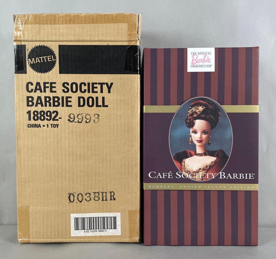 Mattel Collectors Club Cafe Society Barbie Fashion Doll (1 of 3)