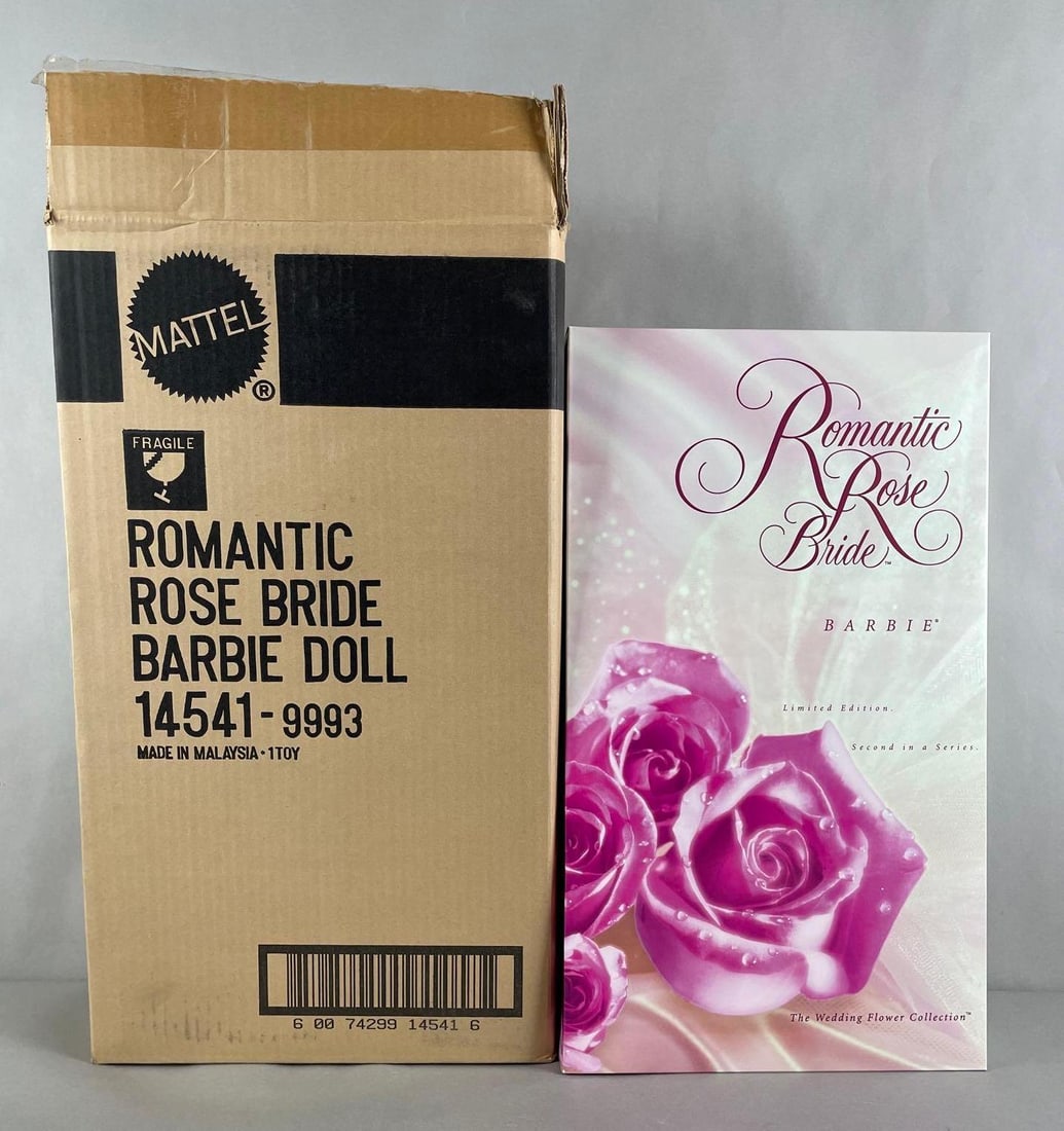 Limited Edition Mattel Romantic Rose Bride Barbie Fashion Doll (1 of 3)