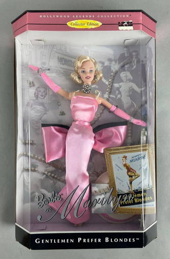 Mattel Barbie As Marilyn Gentlemen Prefer Blondes Fashion Doll
