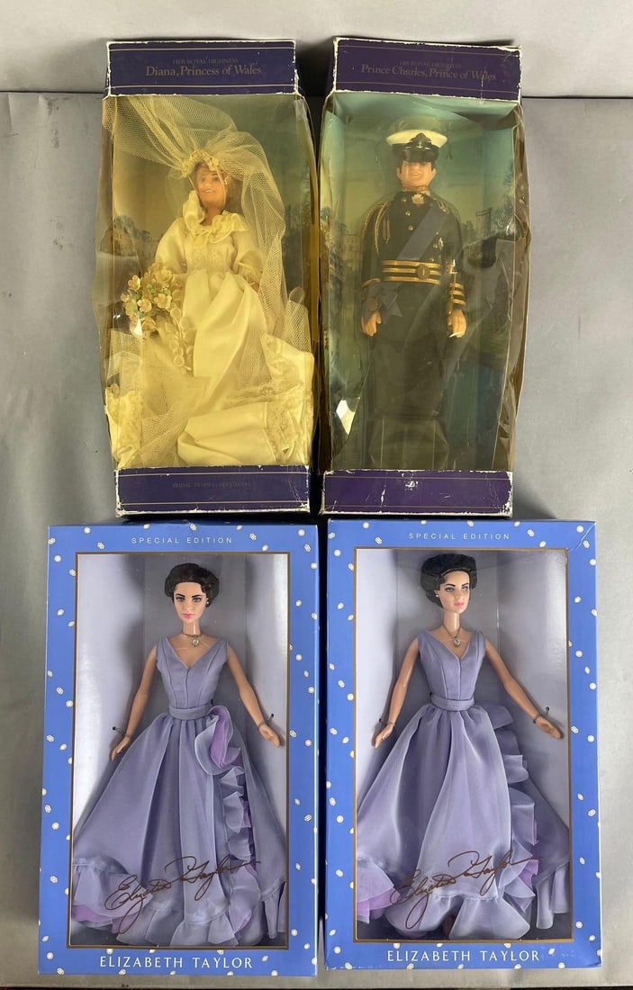 Group of 4 Mattel Elizabeth Taylor Barbie Fashion Dolls  and More (1 of 4)