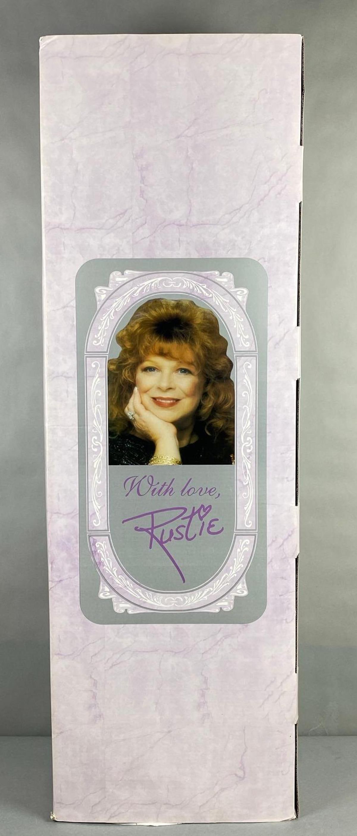 HSN Rustie Skye Porcelain Doll: Includes original shipping box, COA included, like new in original box, doll measures 40 inches tall