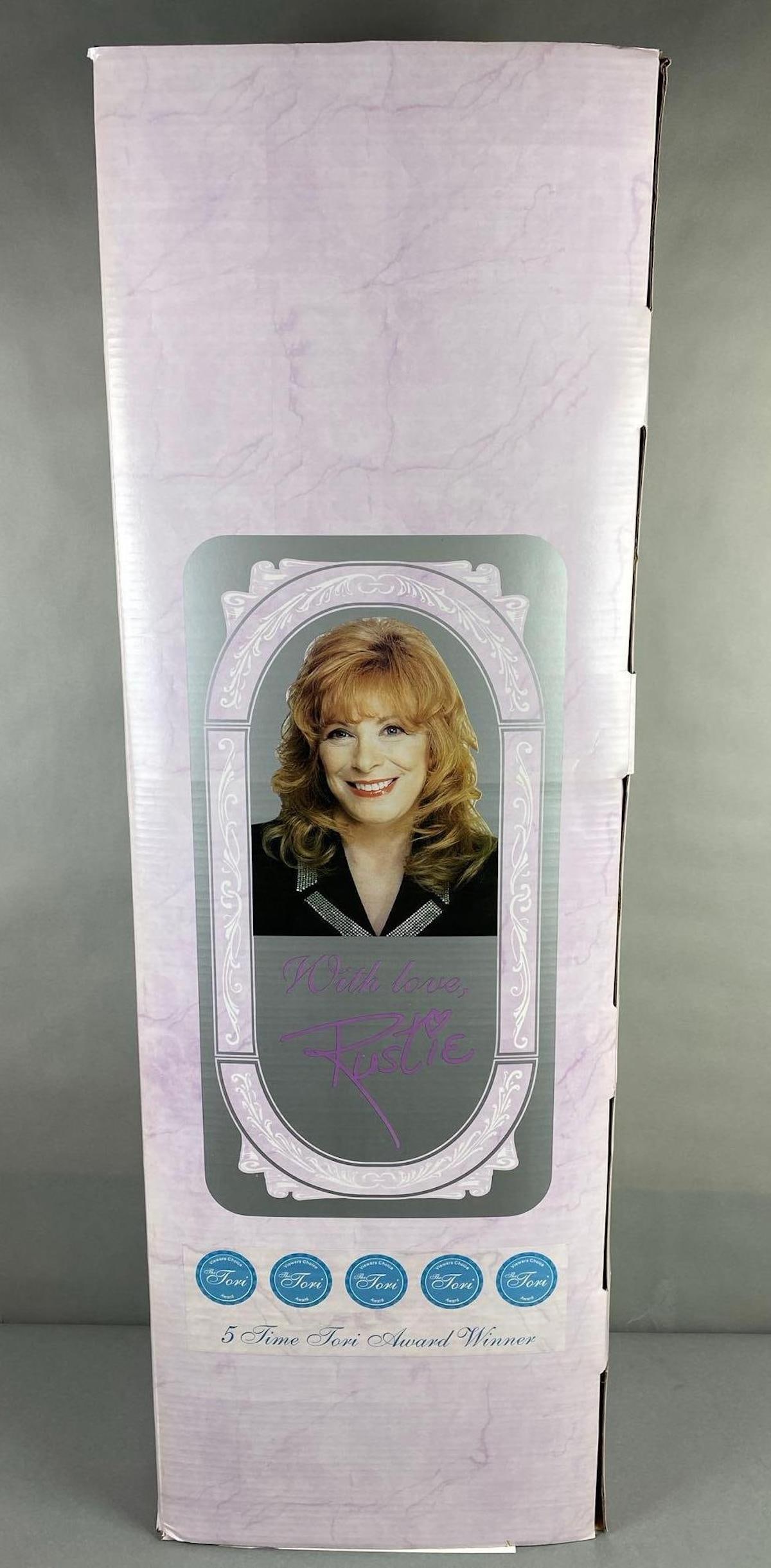 HSN Rustie Isis Porcelain Doll: Includes original shipping box, COA included, like new in original box, doll measures 37 1/2 inches tall