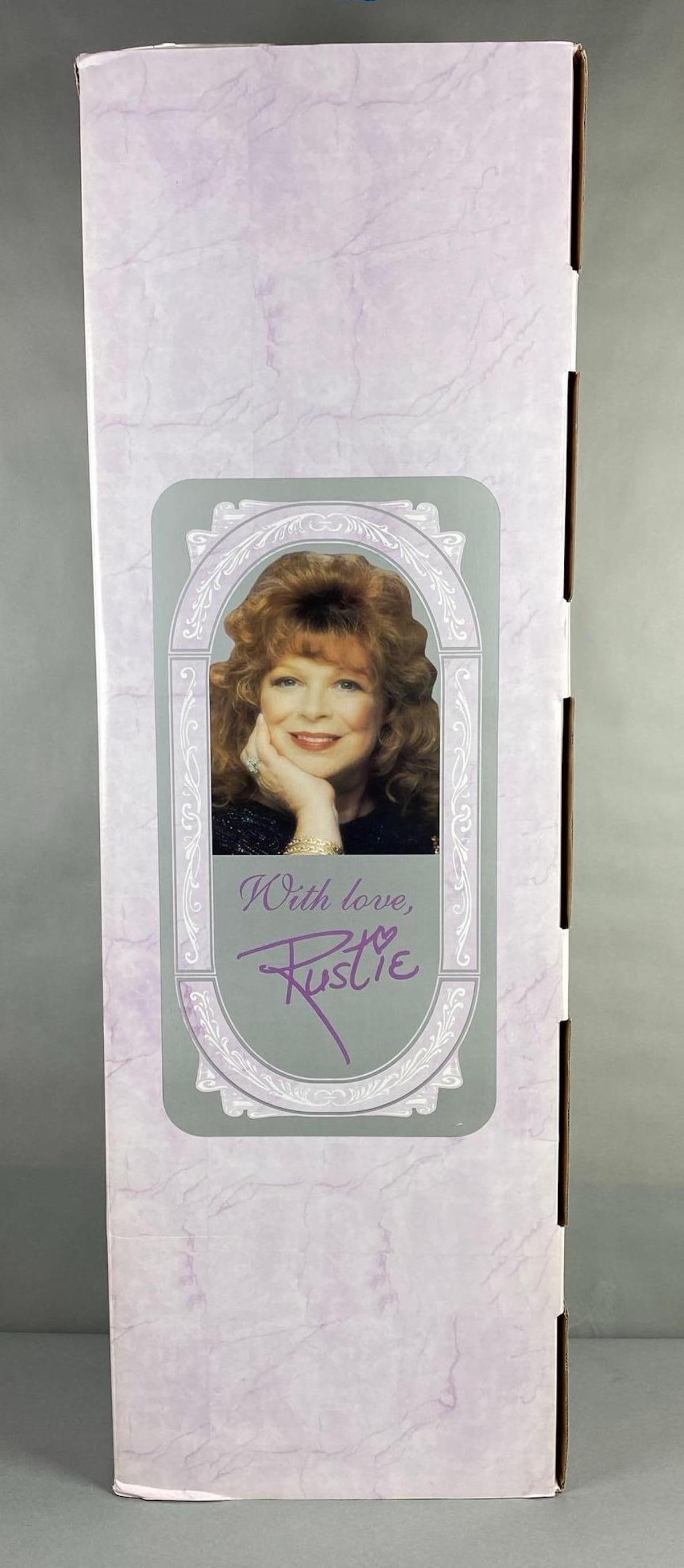 HSN Rustie Sterling Porcelain Doll: Includes original shipping box, COA included, like new in original box, doll measures 37 inches tall