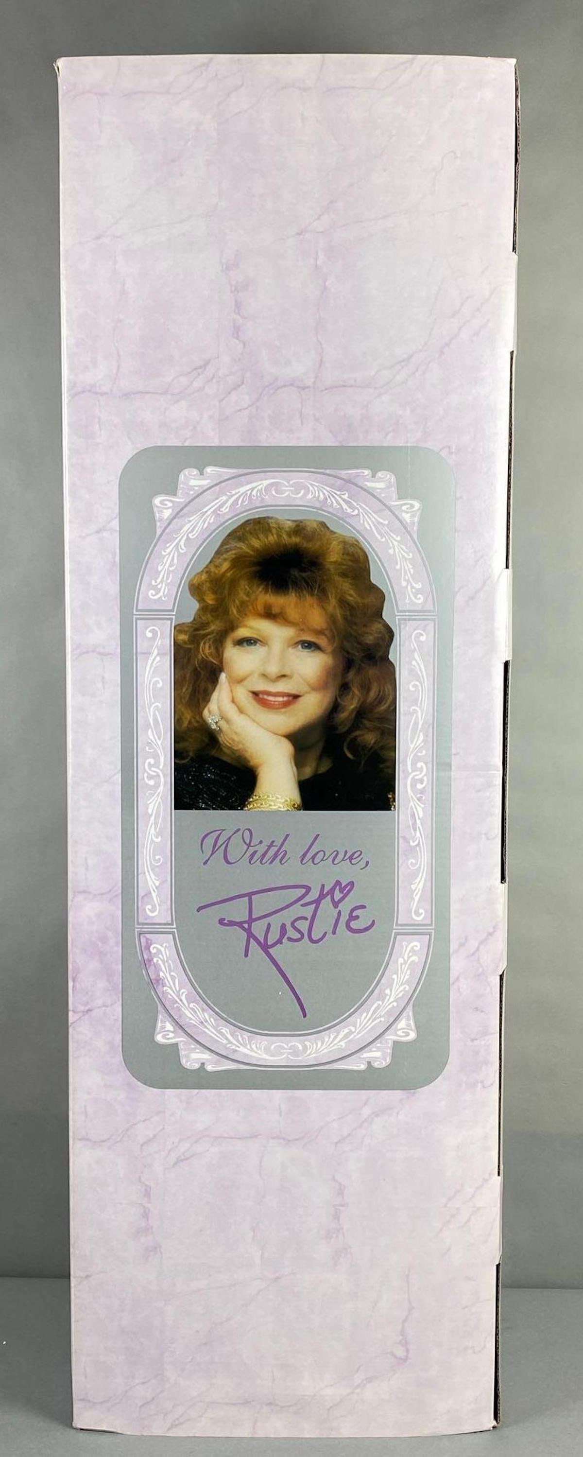 HSN Rustie Mediterranean Porcelain Doll: Includes original shipping box, COA included, like new in original box, doll measures 41 inches tall