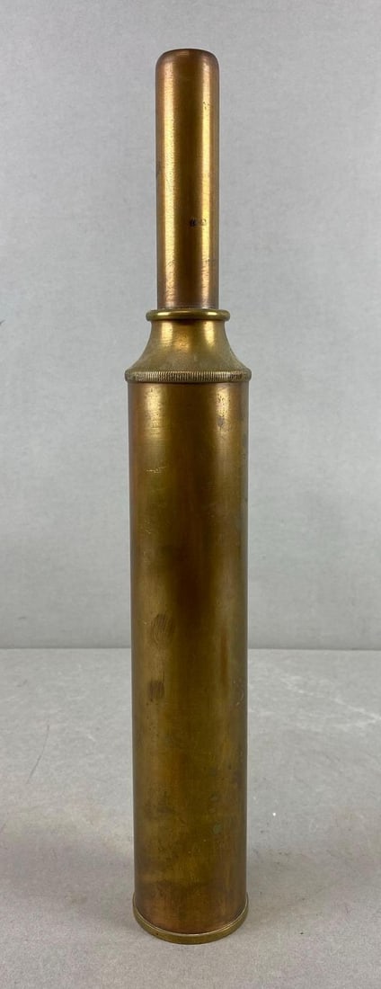 Vintage Brass Handheld Railroad Engine Torch (1 of 3)