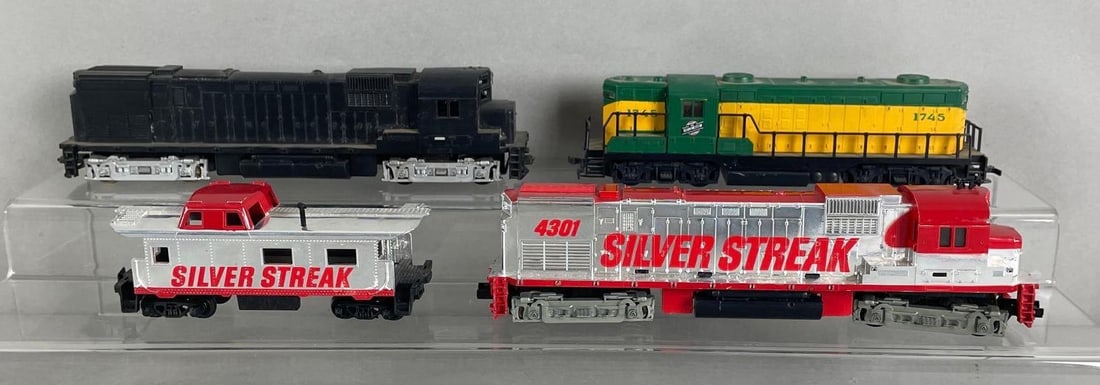 Group of 4 HO Scale Diesel Locomotives (1 of 3)