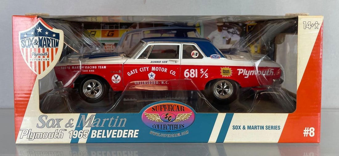 Die Cast Promotions Supercar Collectibles Sox And Martin 65