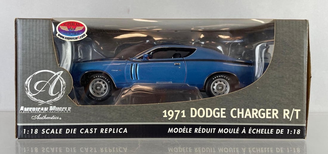 Ertl 1968 Dodge Charger Bullitt Die Cast Vehicle