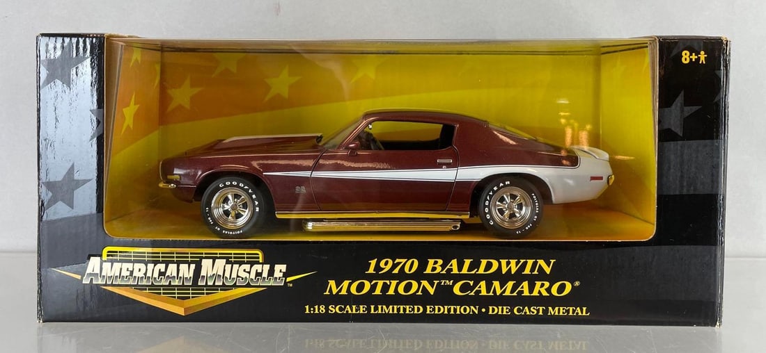 Ertl American Muscle 1970 Baldwin Motion Chevy Camaro Die Ertl American Muscle 1970 Baldwin Motion Chevy Camaro Die