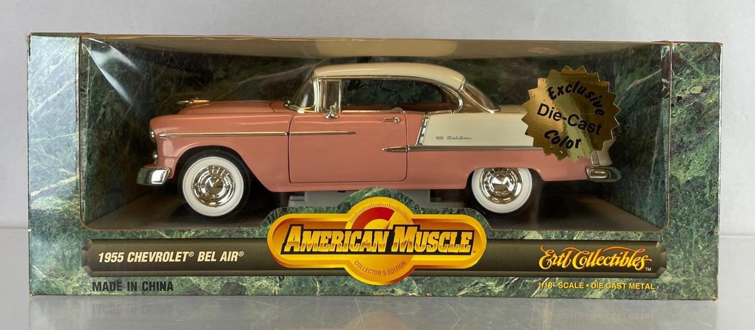 Ertl American Muscle 1955 Chevy Bel Air Die-Cast Car (1 of 4)