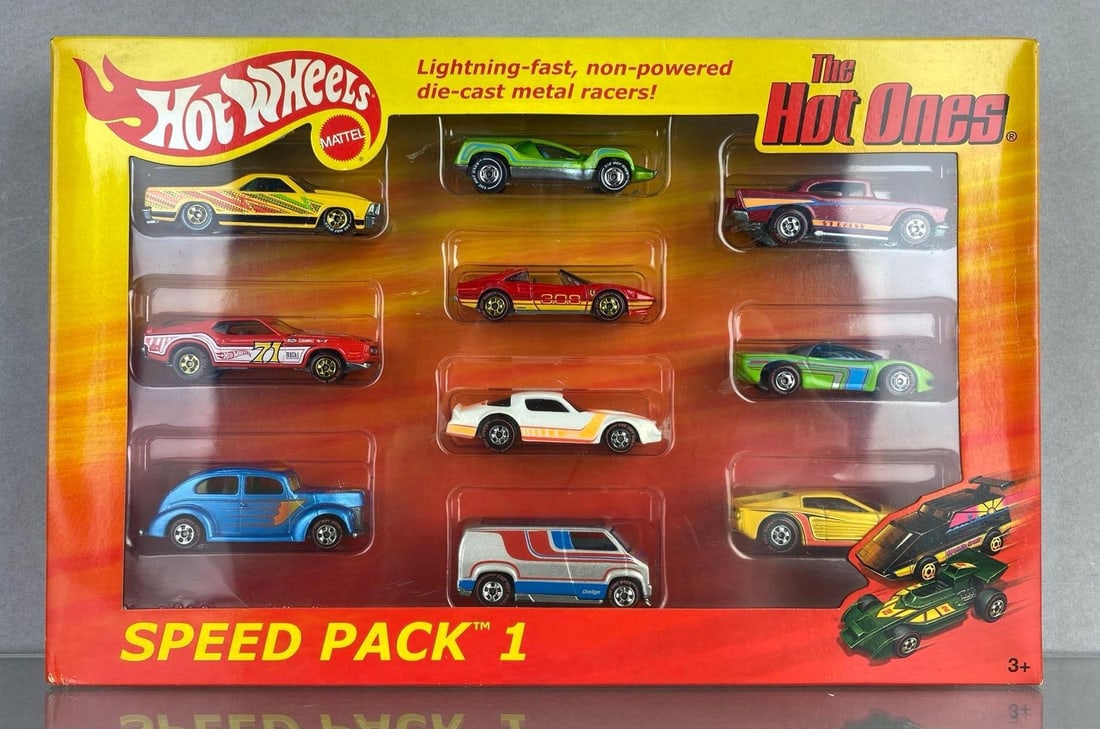 Hot Wheels The Hot Ones Speed Pack 2 Redline Chase