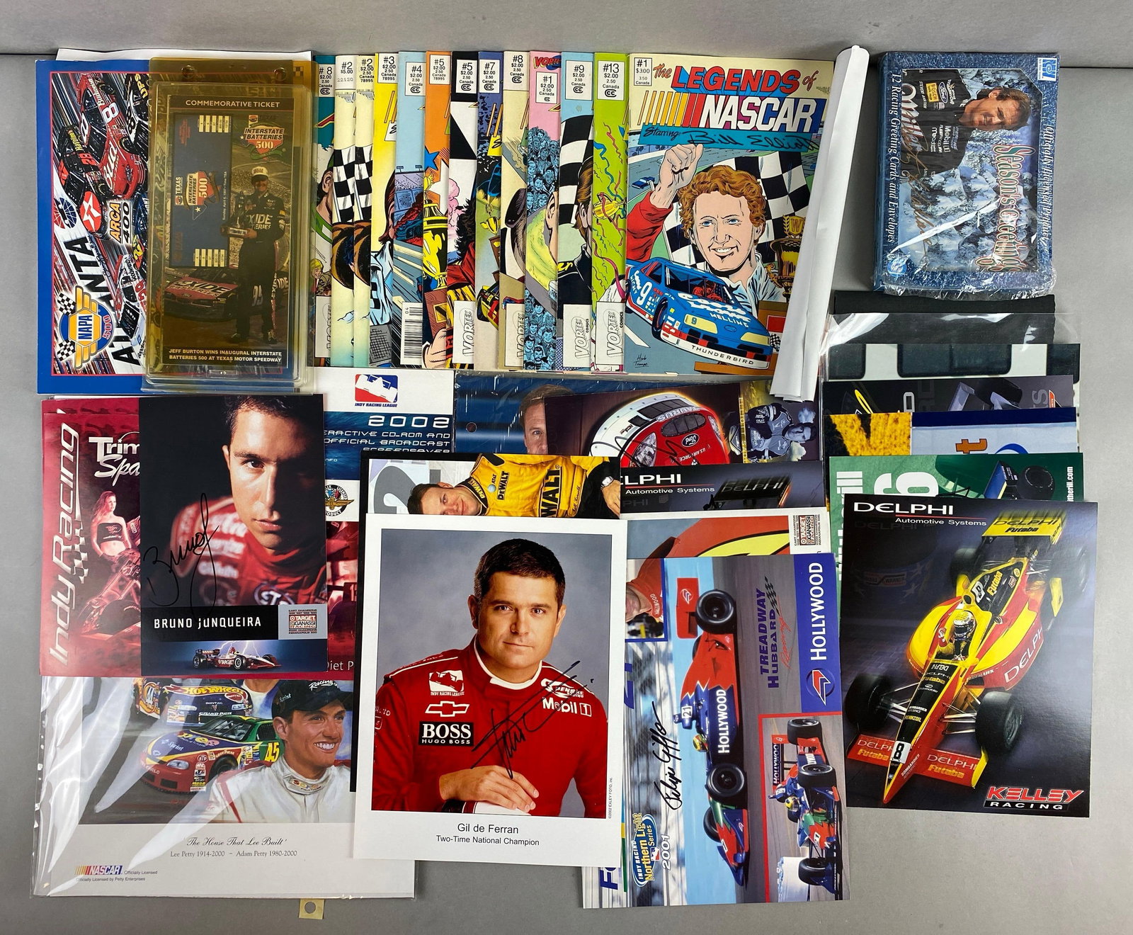 Large Group of Assorted NASCAR Ephemera (1 of 4)