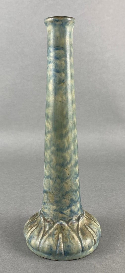 Peters & Reed Tall Chromal Glazed Pottery Vase (1 of 6)