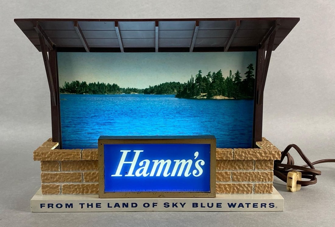 Hamms Bar Back Light-Up Advertising Sign (1 of 8)