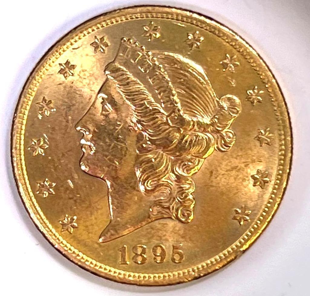 1895 $20 Gold Liberty AU/BU (1 of 2)