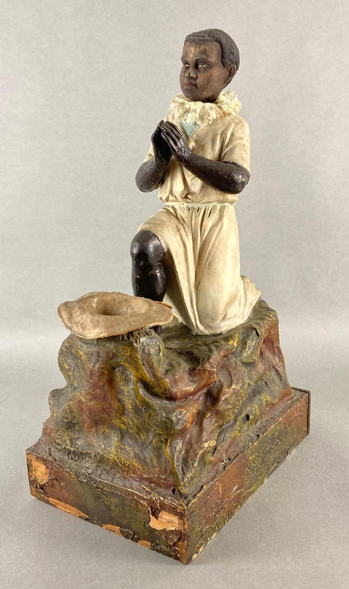 Vintage Composite Missions Money Box Nodder (1 of 9)