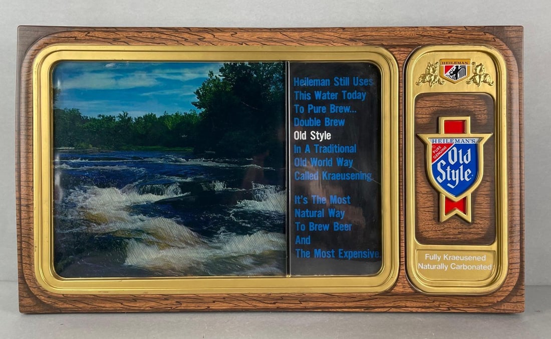 Old Style Beer Light Up Motion Advertising Sign (1 of 4)