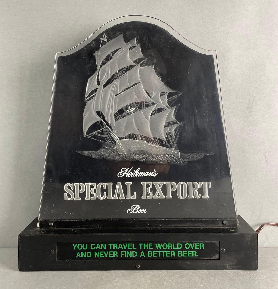 Special Export Beer Nautical Light Up Advertising Sign (1 of 3)