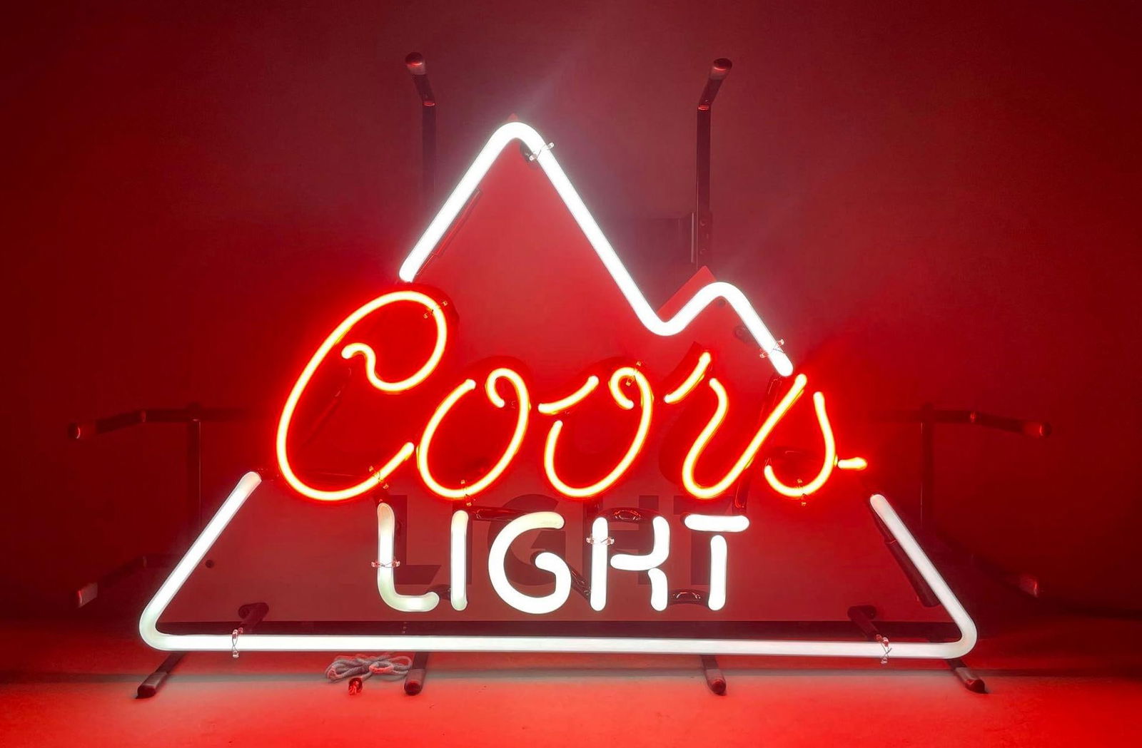 Coors Light Beer Neon Advertising Sign (1 of 3)